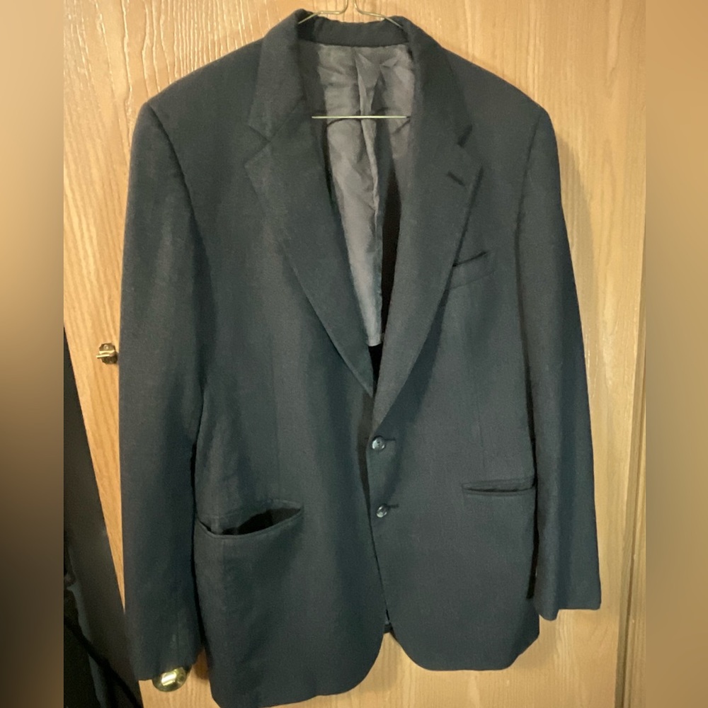 nordstrom 40R dark gray suit jacket